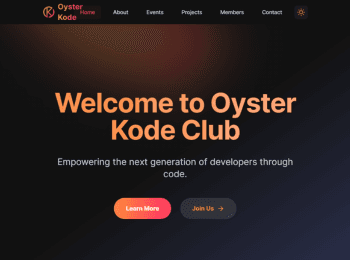 Oyster Kode Website